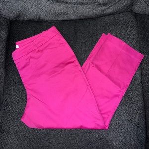 New York & Company Stretch Dress Pants Hot Pink